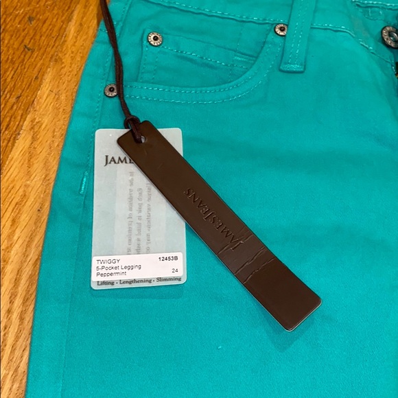NWT James Jeans Teal 24 - Picture 2 of 5